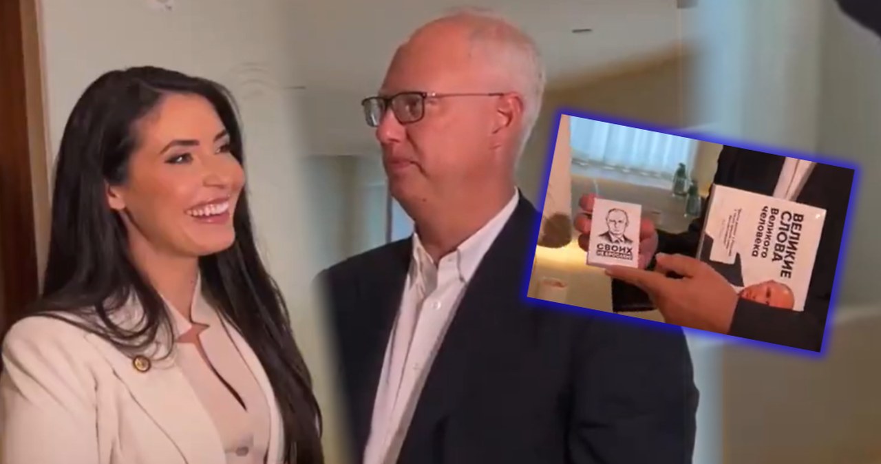 Wysłannik Władimira Putina w USA. Tak obdarował ulubienicę kremlowskich mediów wiadomości,aktualności,Interia Wysłannik Władimira Putina w USA. Tak obdarował ulubienicę kremlowskich mediów