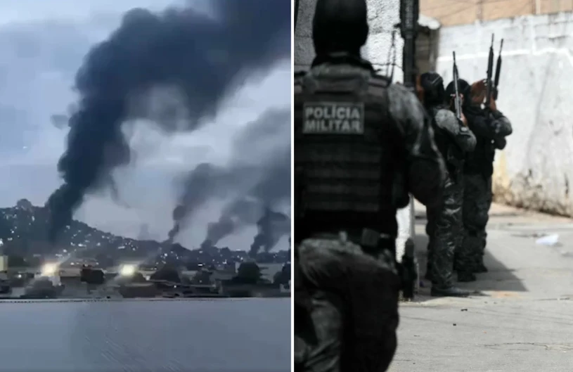 Policyjna operacja przeciwko gangom w Brazylii. Nie żyją 64 osoby