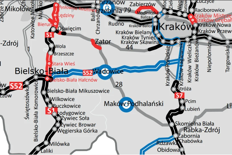 Droga S52 nie tak szybko. Trzeci raz wybiorą wykonawcę