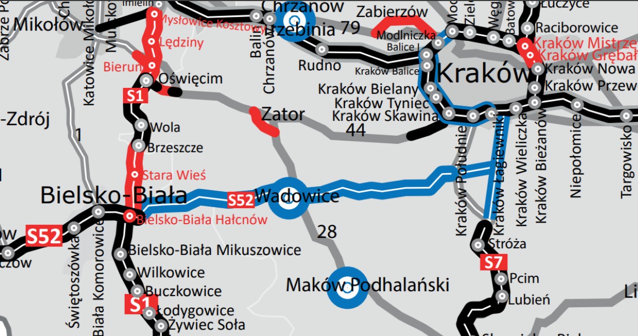 Droga S52 nie tak szybko. Trzeci raz wybiorą wykonawcę