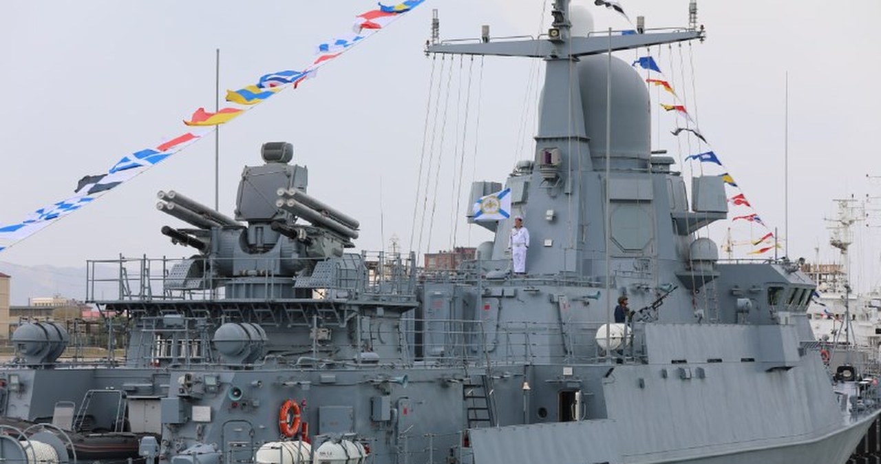 Rosyjski okręt rakietowy przebazowany. Skierowano go na Bałtyk