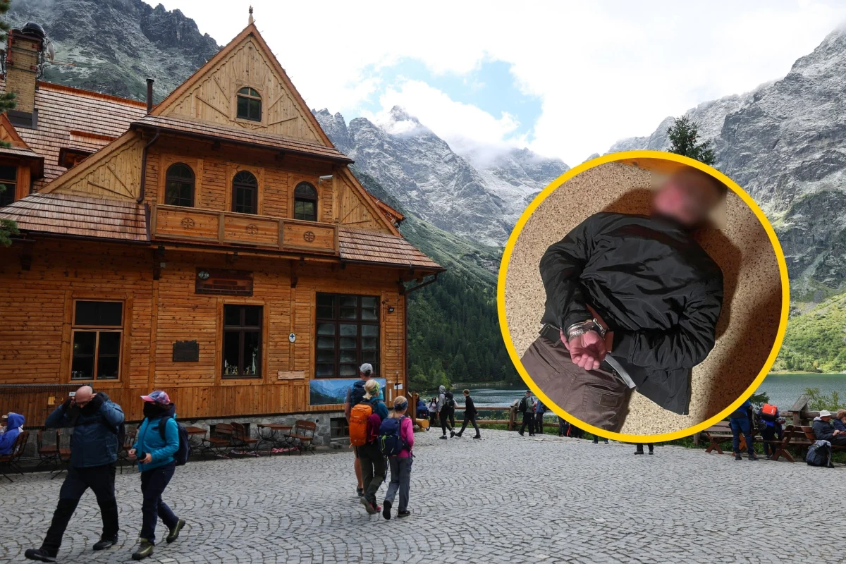 Policjanci zatrzymali parę turystów za agresywne zachowanie w schronisku nad Morskim Okiem w Tatrach. To 37-latek i 48-latka. Oboje byli pijani. 