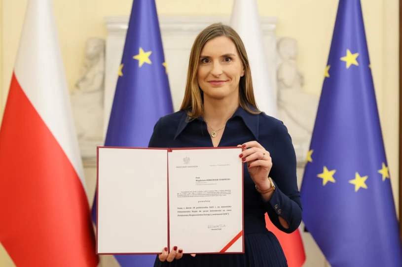 Magdalena Sobkowiak-Czarnecka pełnomocnikiem rządu ds. programu SAFE