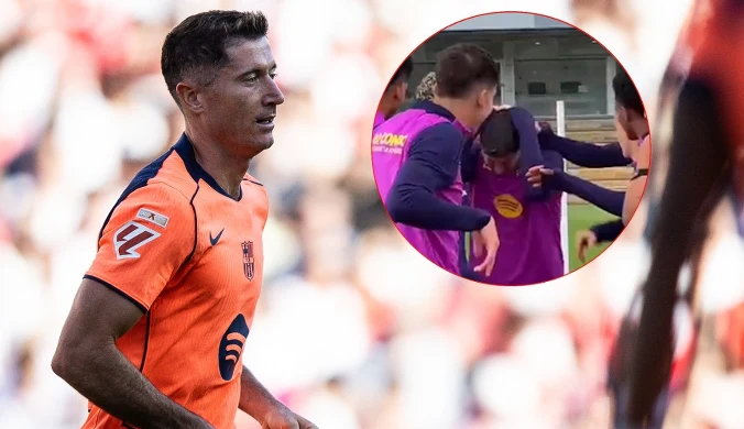 Wielki powrót Lewandowskiego, a tu taka reakcja kolegów. Tak go potraktowali
