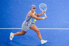 Tenis: Turniej WTA Finals w Rijadzie - mecz fazy grupowej gry pojedynczej: Iga Świątek - Madison Keys