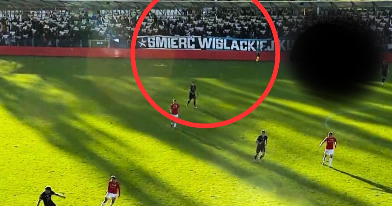 Skandal. Wulgarny transparent na meczu Wisły. Haniebny "popis" kibiców Hutnika
