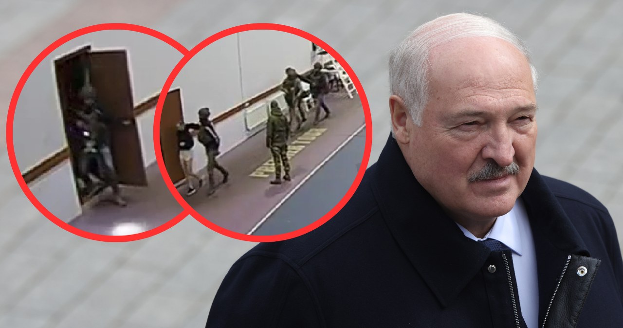 Sceny na korcie, nalot funkcjonariuszy. Zawodniczki przyparte do ściany