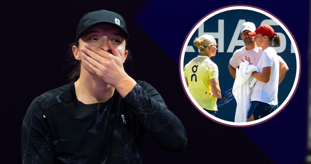 Pokaz siły Keys. A tu taka decyzja Świątek i Fissette'a. Tuż przed meczem