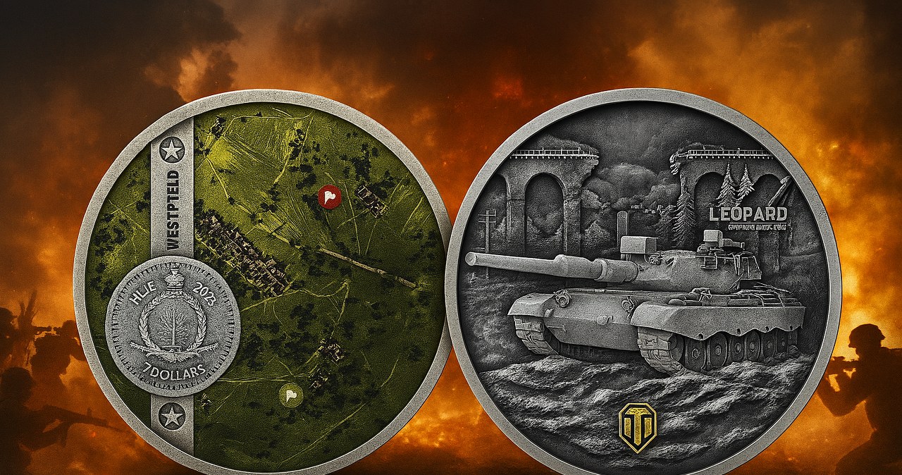 Tak wygląda "Leopard 120 Verbessert". Unikalna moneta od Mennicy Polskiej