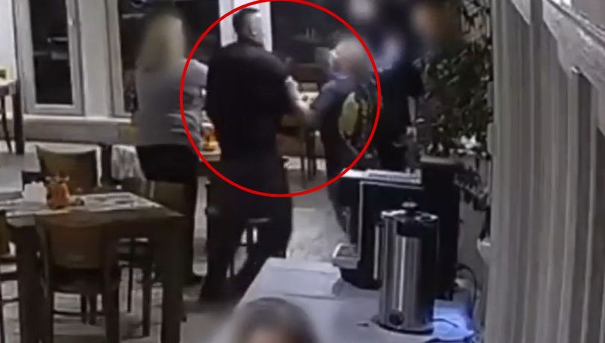 Szarpanina w restauracji. Radny twierdzi, iż zaatakowała go burmistrz NAGRANIE