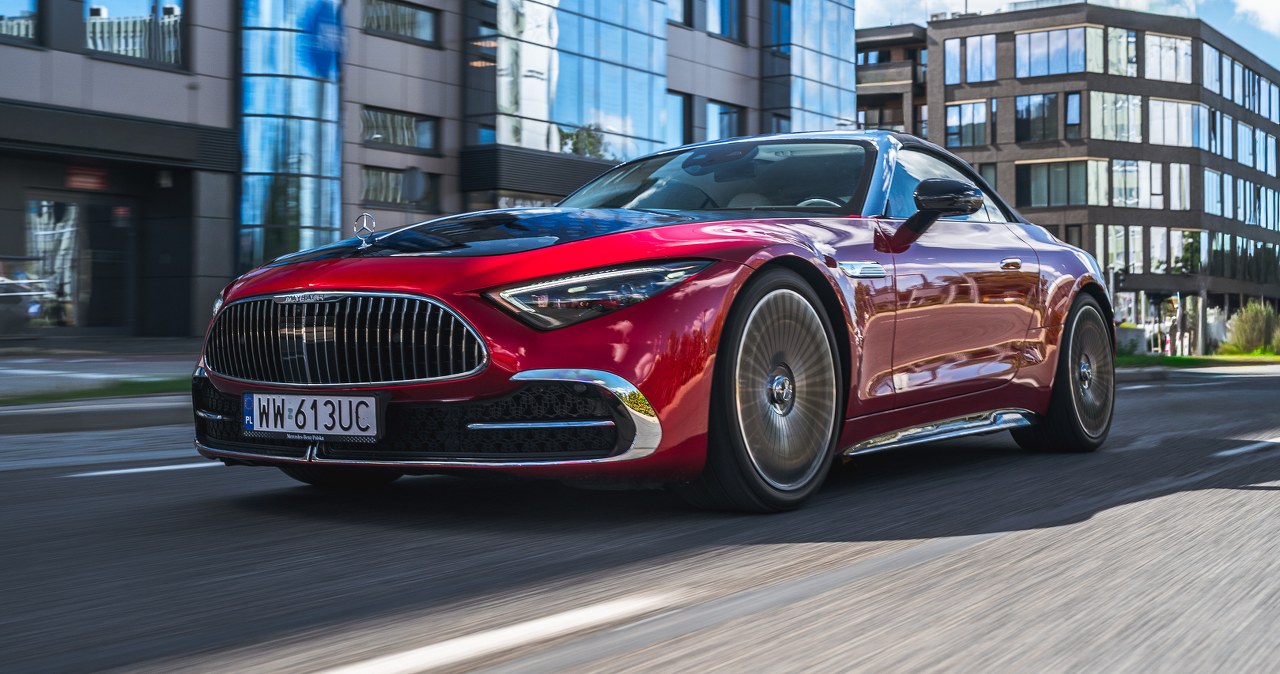 Mercedes-Maybach SL 680 to najdroższy model. Sama maska kosztuje 37 tys. zł