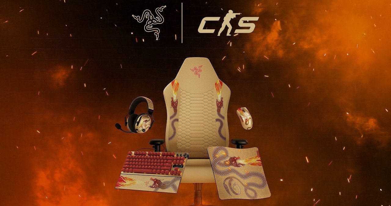 Smocza legenda budzi się: Razer i Counter-Strike 2 prezentują nową kolekcję