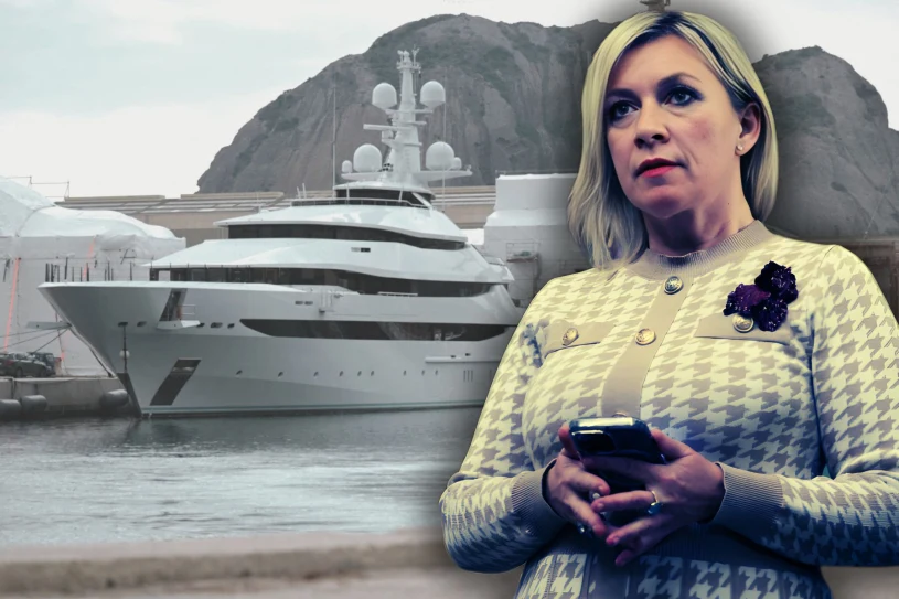 "Bardzo bolesna odpowiedź". Zacharowa rzuca gromami