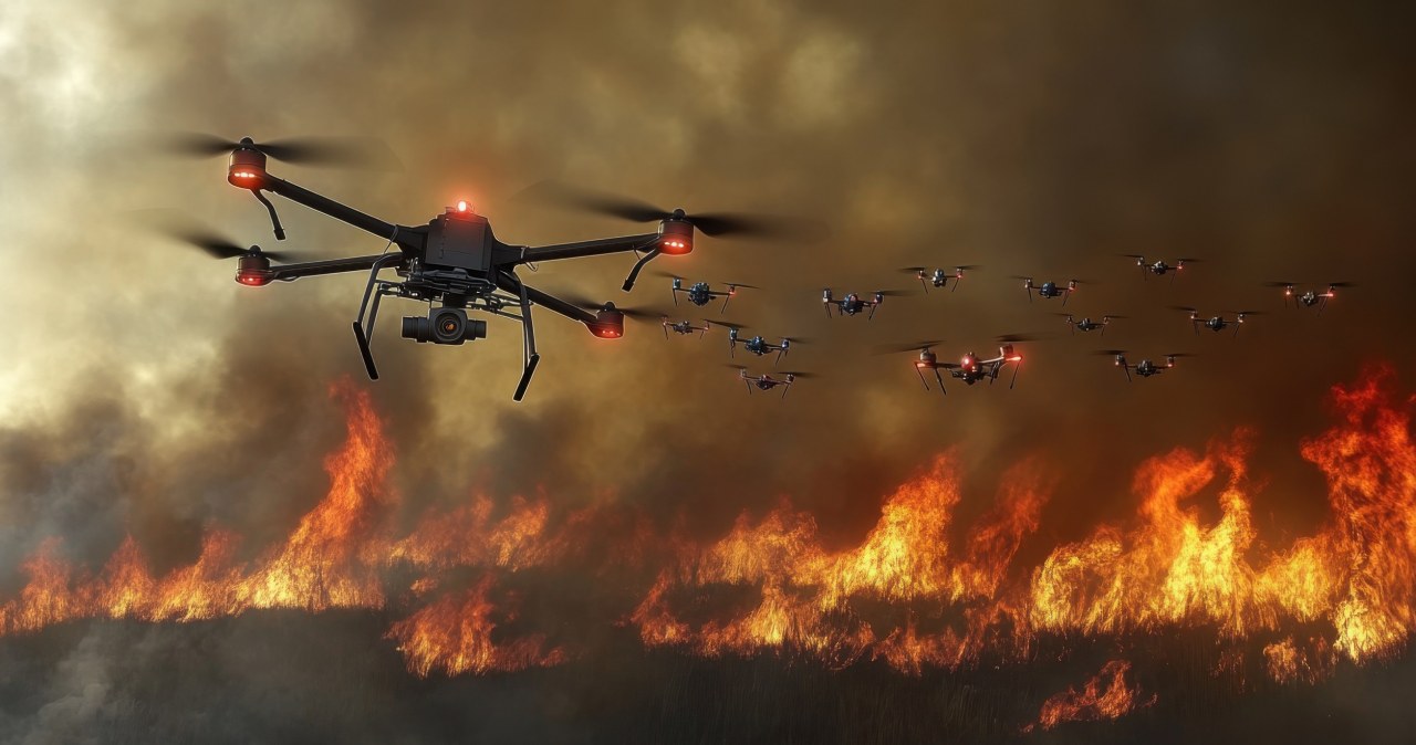 Jak drony i AI mogą uratować życie. Ekspert: to sprawi, iż ktoś szybciej otrzyma pomoc