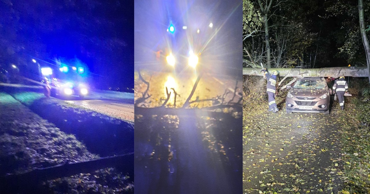 Nawałnice przetoczyły się przez Polskę. Wichura powalała drzewa, są ranni