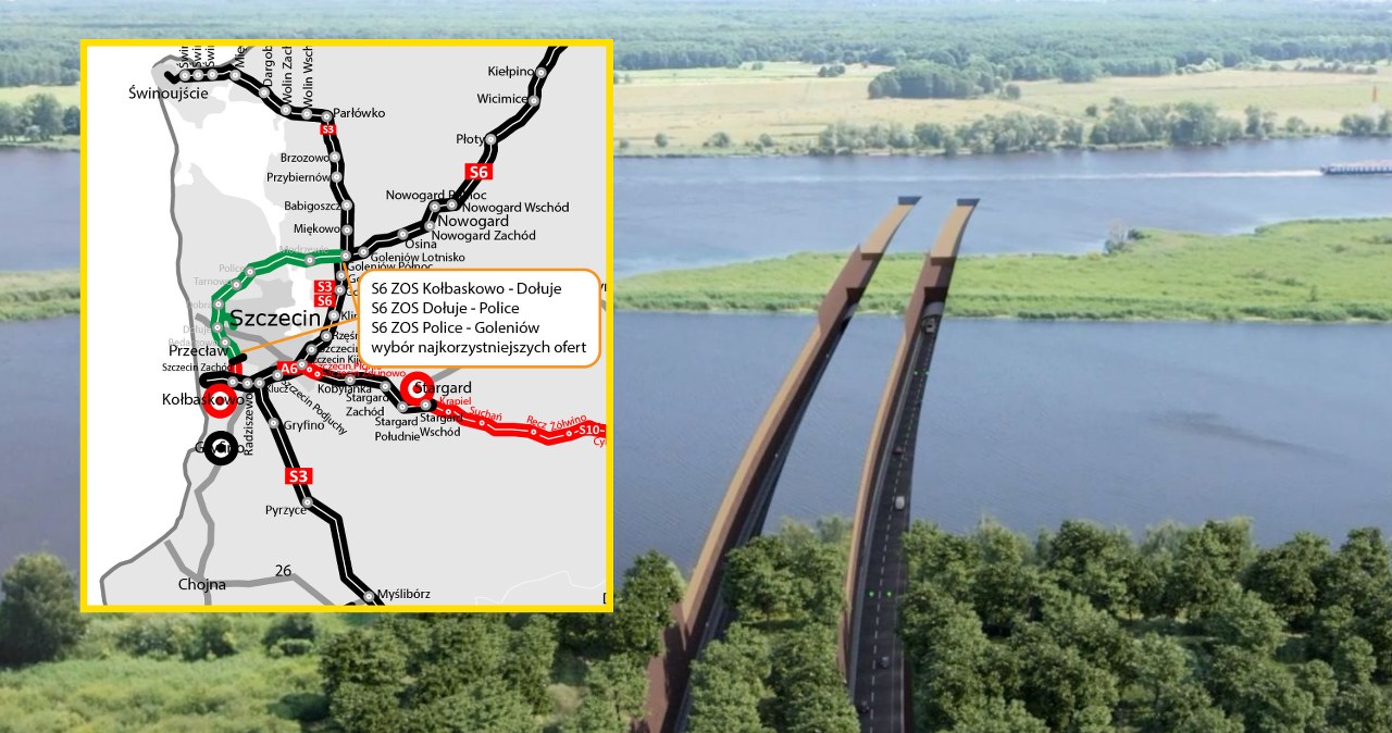 GDDKiA wybrała. Powstaną trzy odcinki ZOS i tunel pod Odrą