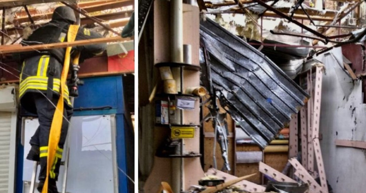 Wojna na Ukrainie. Rosyjski atak na targ w Chersoniu, dwie osoby zginęły