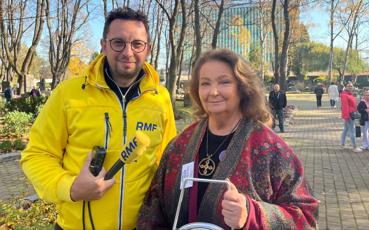 Kwesta na Cmentarzu Rakowickim. Dymna w RMF FM: To cudowne święto
