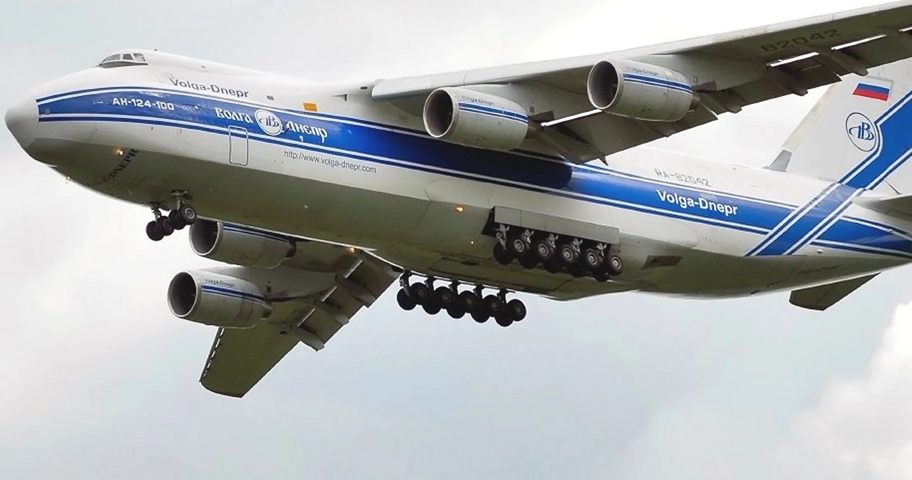 Przejęli gigantyczny rosyjski samolot i sprezentują go Ukrainie