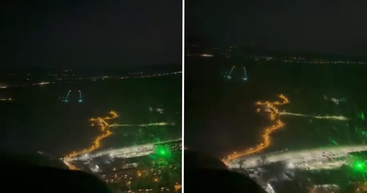 wiadomości,aktualności,Interia Pilot zauważył laser, szybko powiadomił policję. Finał 