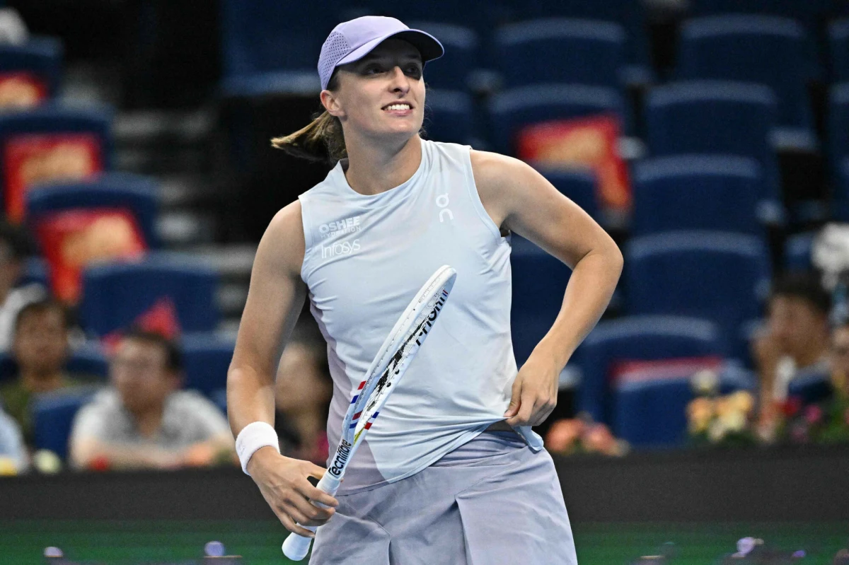 Rozstawiona z numerem drugim Iga Świątek wygrała z amerykańską tenisistką Madison Keys (7.) 6:1, 6:2 w pierwszym meczu grupowym turnieju WTA Finals w Rijadzie. Spotkanie trwało zaledwie 61 minut.