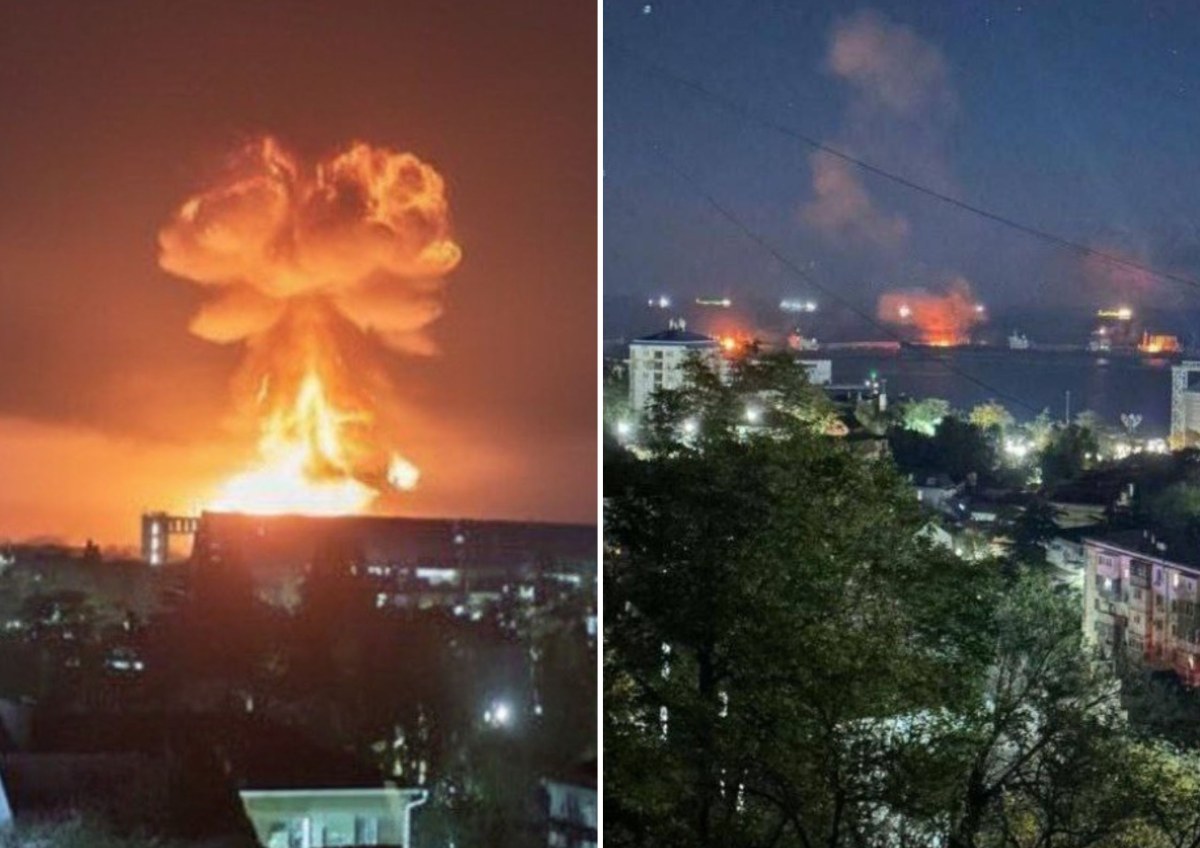 Ukraina przeszła do ataku. Rosyjski tankowiec w ogniu