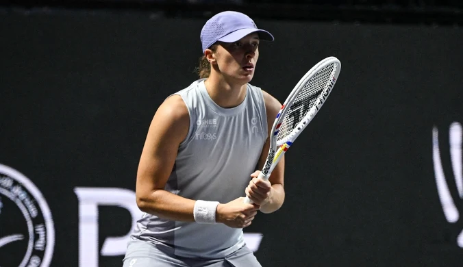 Wszyscy czekali na mecz z Rybakiną, a Świątek już na korcie. 60 minut gry