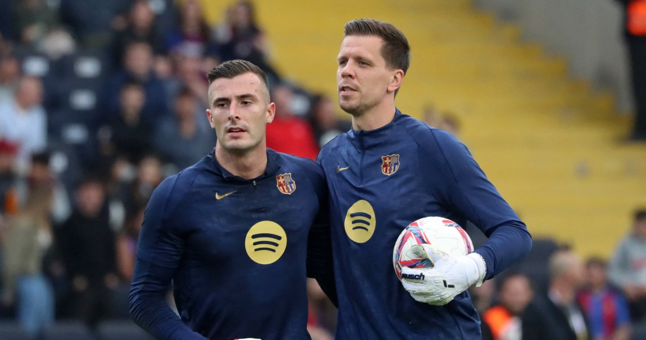 Tak Szczęsny potraktował Penię tuż przed meczem. Bezcenna mina Hiszpana