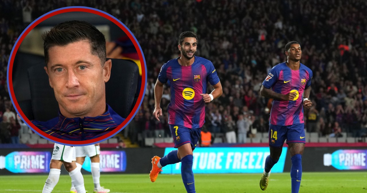 Szczęsny skapitulował, Lewandowski wrócił. Trudny mecz Barcelony z Elche