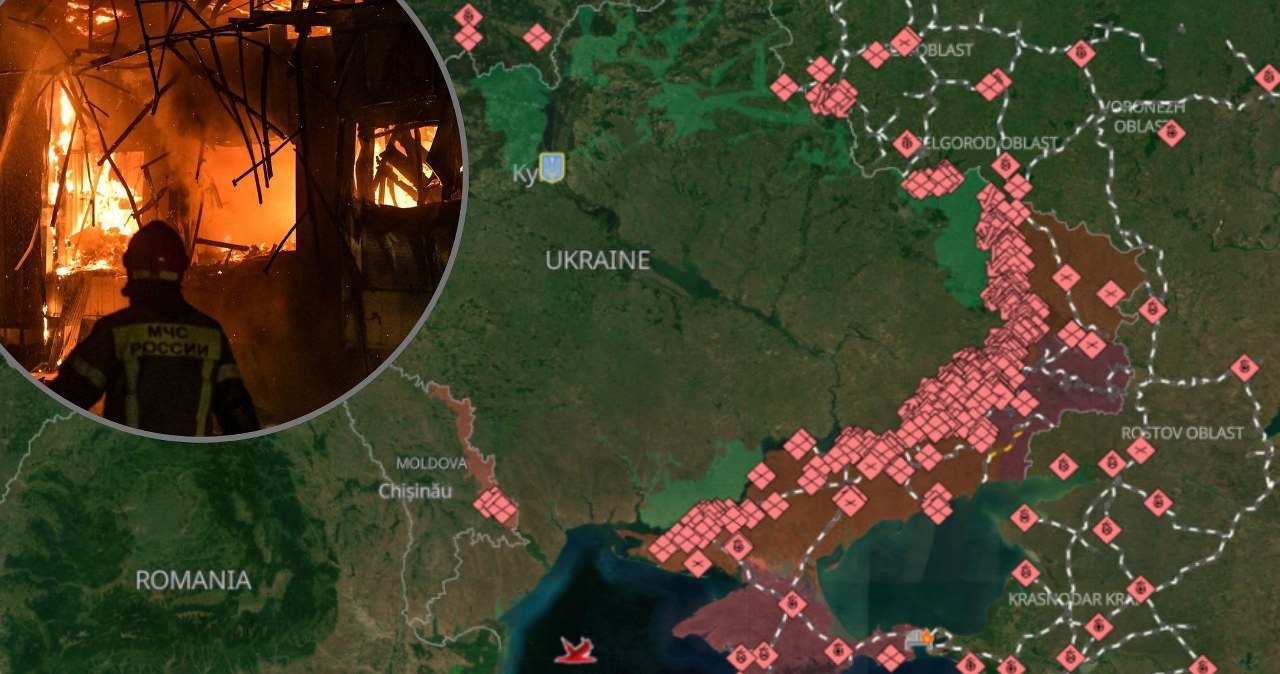 Ukraina przeprowadziła nocny atak. Uderzyli w czuły punkt Rosji