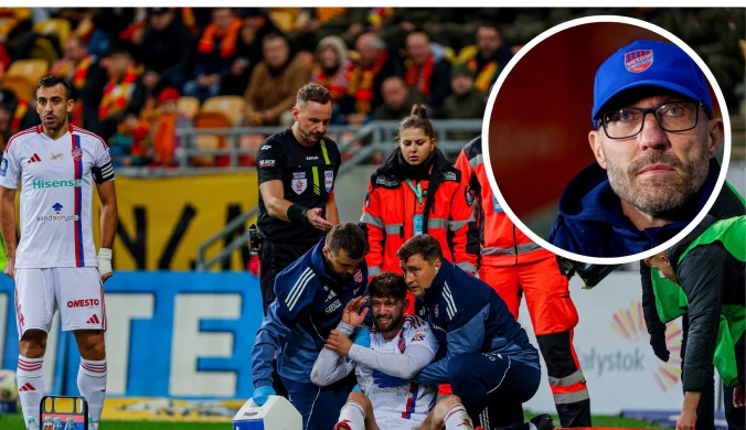 Gwiazdor Rakowa trafił do szpitala. Dramat wicemistrzów Polski, to już plaga