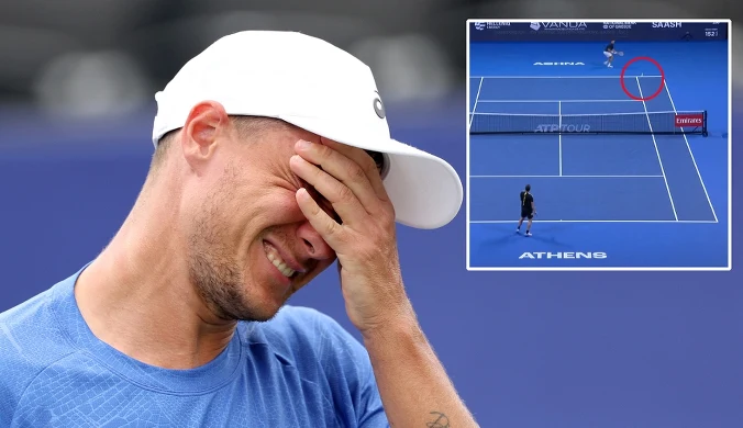 Majchrzak oszukany w kluczowym momencie seta. Decydowały dwa tie-breaki