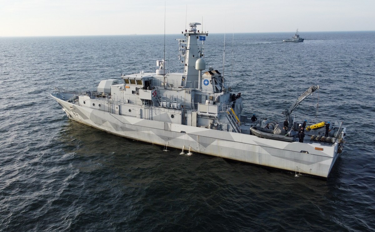 NATO oczyszcza Morze Bałtyckie z min morskich