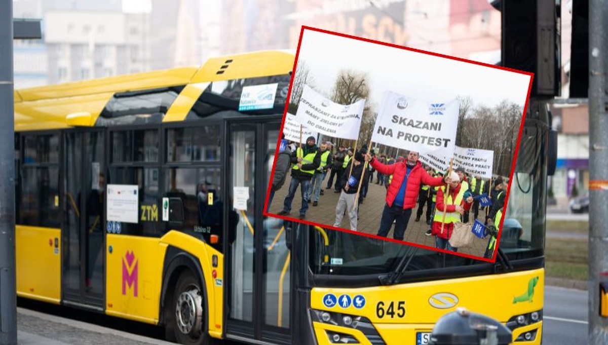 Paraliż komunikacyjny w Katowicach. Wielki marsz związkowców już dziś