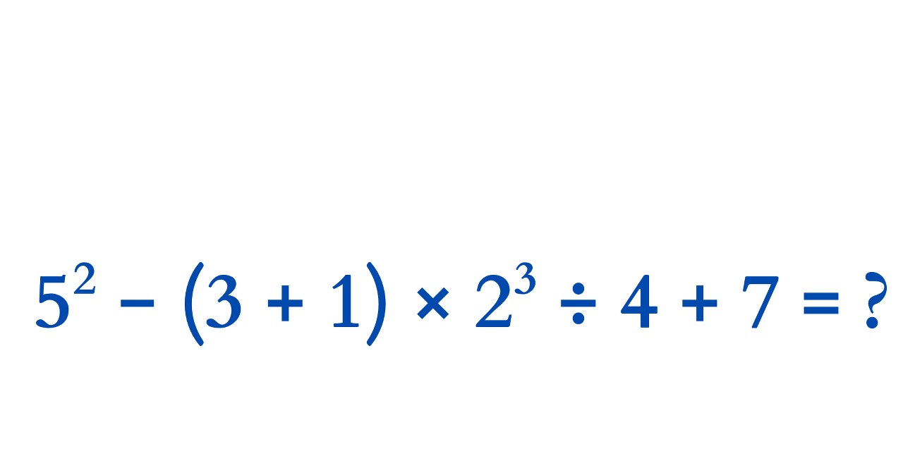 Większość osób myli się, rozwiązując to działanie. Zapominają o jednej rzeczy