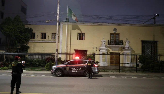 Ambasada Meksyku oblężona przez policję. Peru reaguje po ucieczce byłej premier