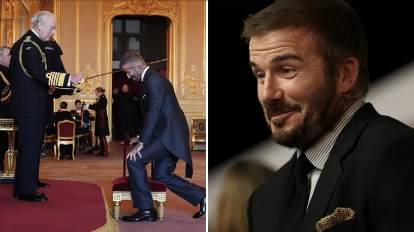 A jednak to nie plotki, Beckham się doczekał. Wyróżnienie z rąk króla