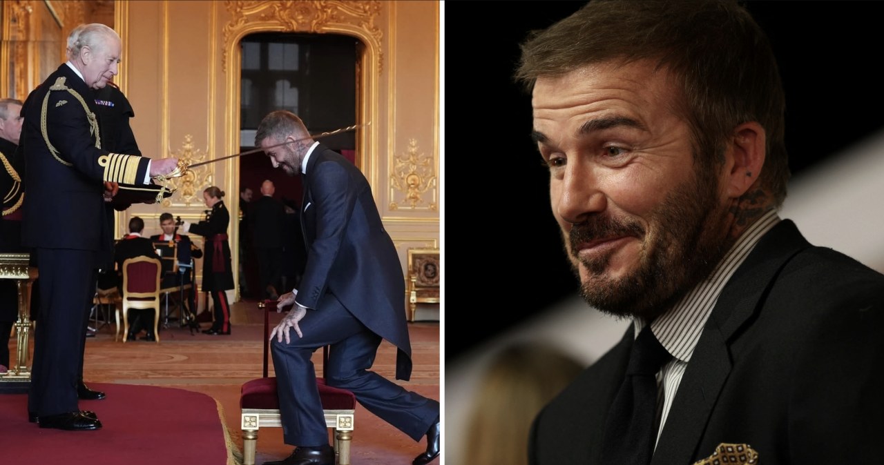 A jednak to nie plotki, Beckham się doczekał. Wyróżnienie z rąk króla