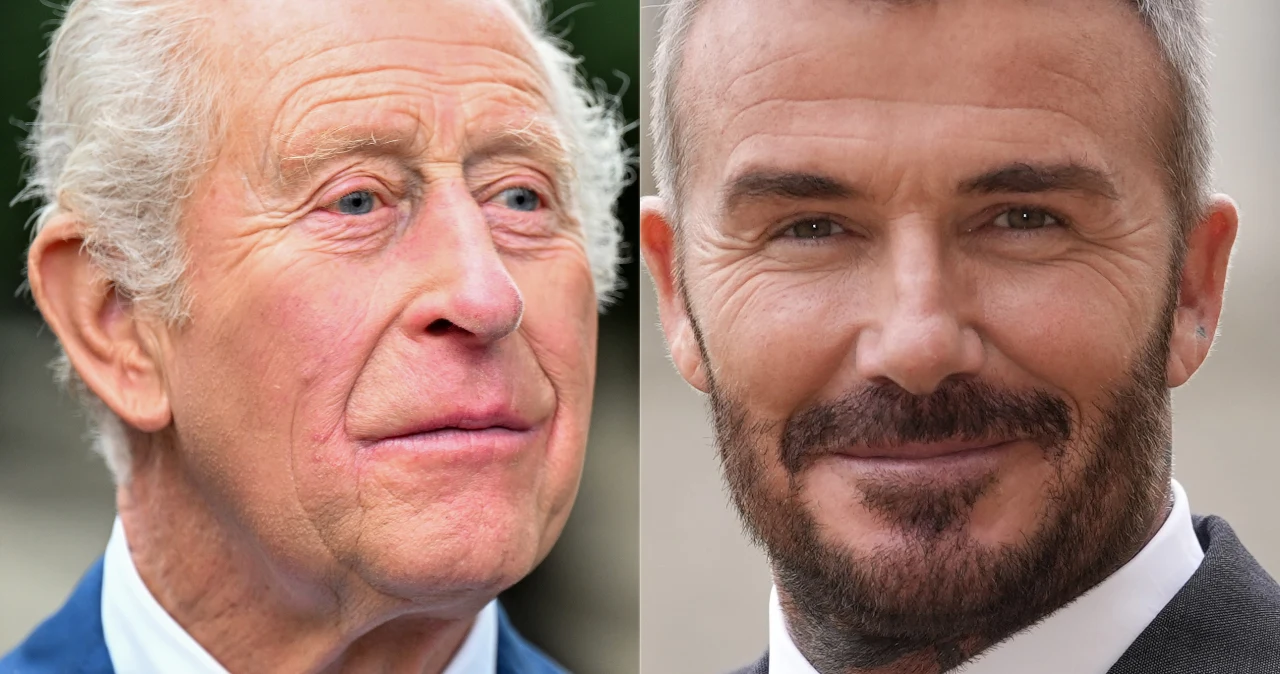 David Beckham spotkał się z Karolem III. Piłkarz odebrał tytuł szlachecki