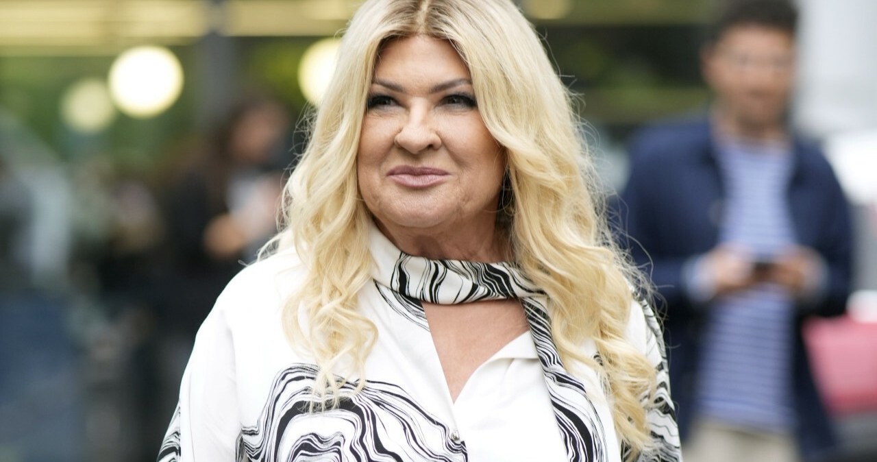 Beata Kozidrak w jesiennej stylizacji. "Mówią, iż jak miś z Krupówek"