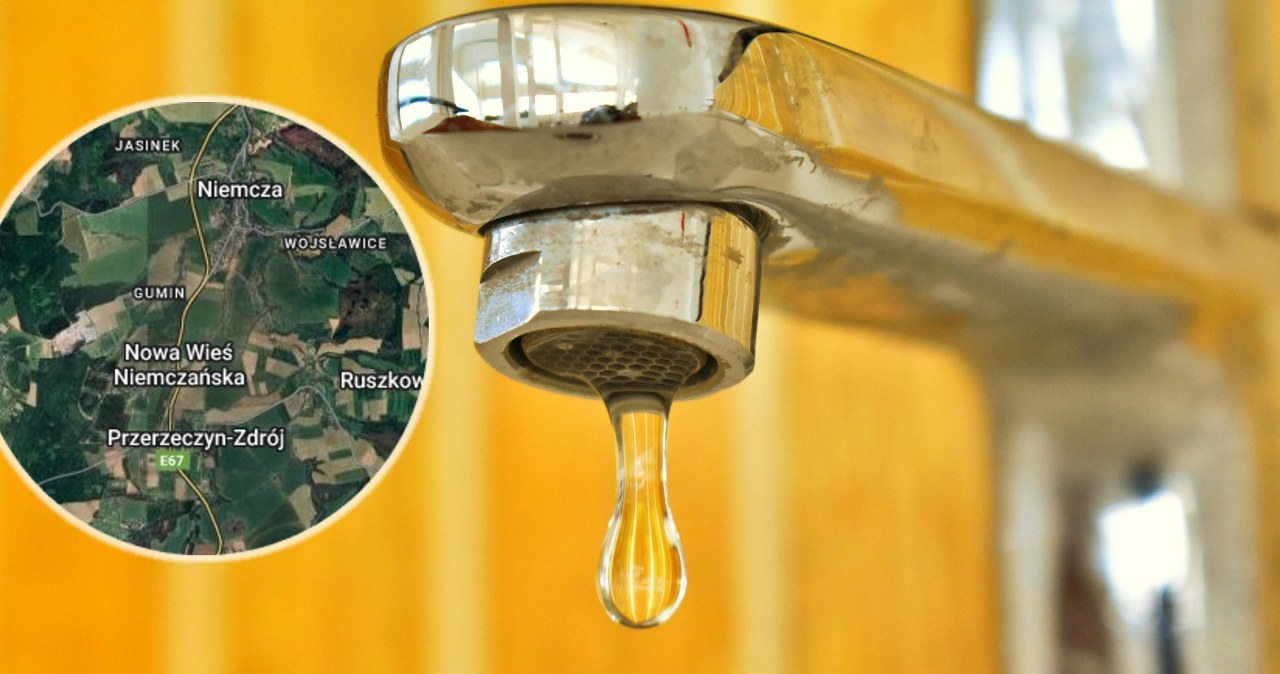 Alert RCB na Dolnym Śląsku. Skażona woda w kranach na terenie powiatu