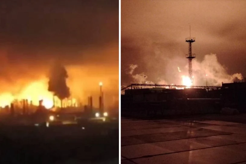 Cios dla Rosjan. Atak ukraińskich dronów, najważniejszy obiekt w ogniu