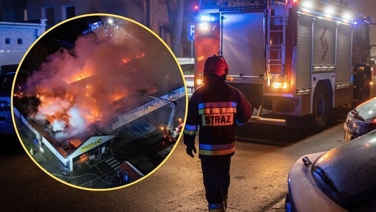 Od wczesnych godzin porannych strażacy z Grodziska Mazowieckiego walczą z pożarem supermarketu w tym mieście. Ogień pojawił się w budynku około godziny drugiej w nocy. Jak ustalił reporter RMF FM Mateusz Chłystun, pożar udało się zlokalizować, trwa jego dogaszanie. Zawalił się dach obiektu.