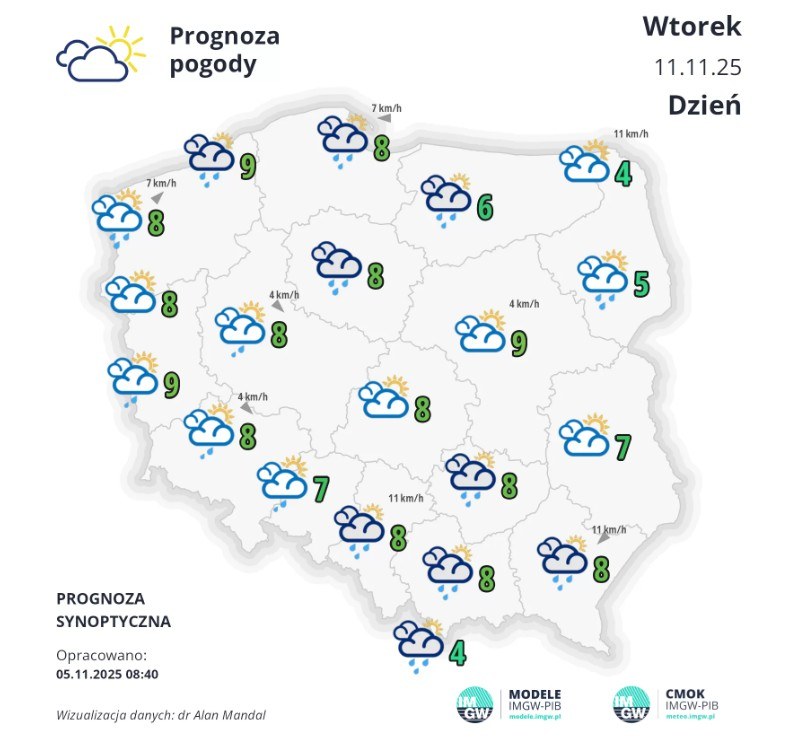 /IMGW /Materiały prasowe