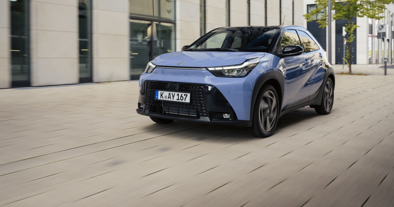 Toyota Aygo X po liftingu jest większa i szybsza, ale też znacznie droższa