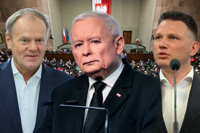 KO i Konfederacja zyskują, PiS traci. Zwrot w nowym sondażu partyjnym