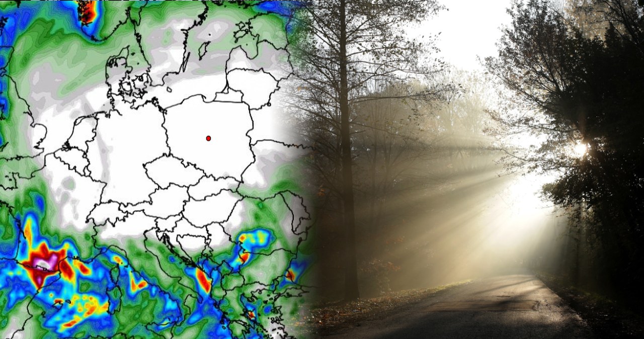 "Polska białą plamą na mapie Europy". Najnowsza prognoza pogody