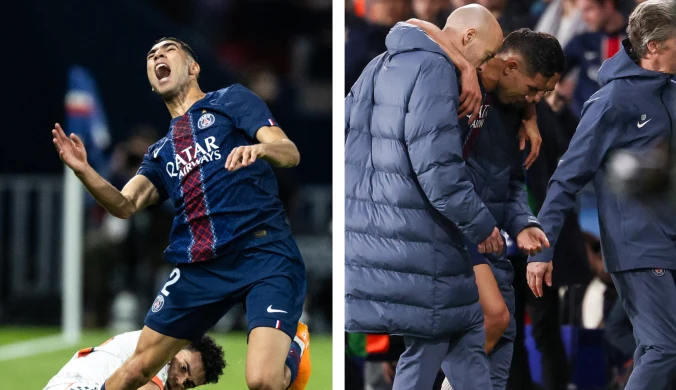 Brutalny faul w Lidze Mistrzów i łzy w oczach gwiazdora. Teraz zapadł "wyrok"