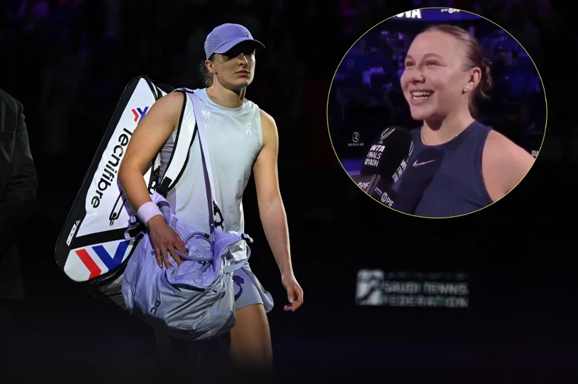 Anisimova pokonała Świątek na WTA Finals, a potem się zaczęło. "To zabawne"