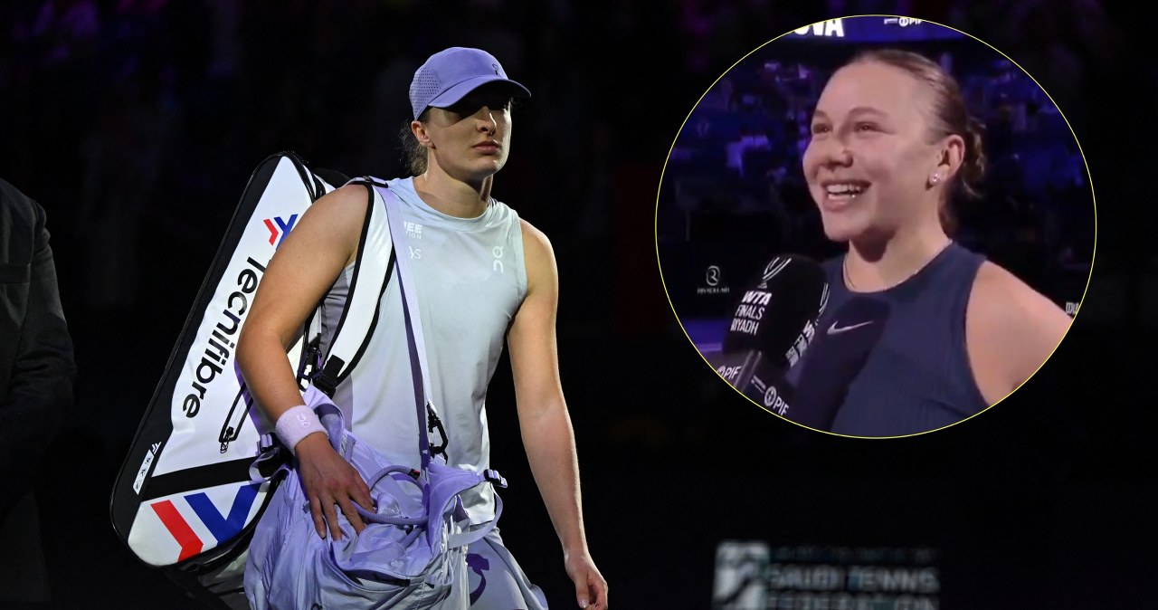 Anisimova pokonała Świątek na WTA Finals, a potem się zaczęło. "To zabawne"
